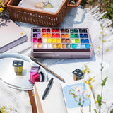 Himi - Set 48 Pinturas Acrílicas Twin Cup 12 ml