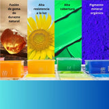 Himi - Set 56 Gouache Potes 30 g Estuche Blanco