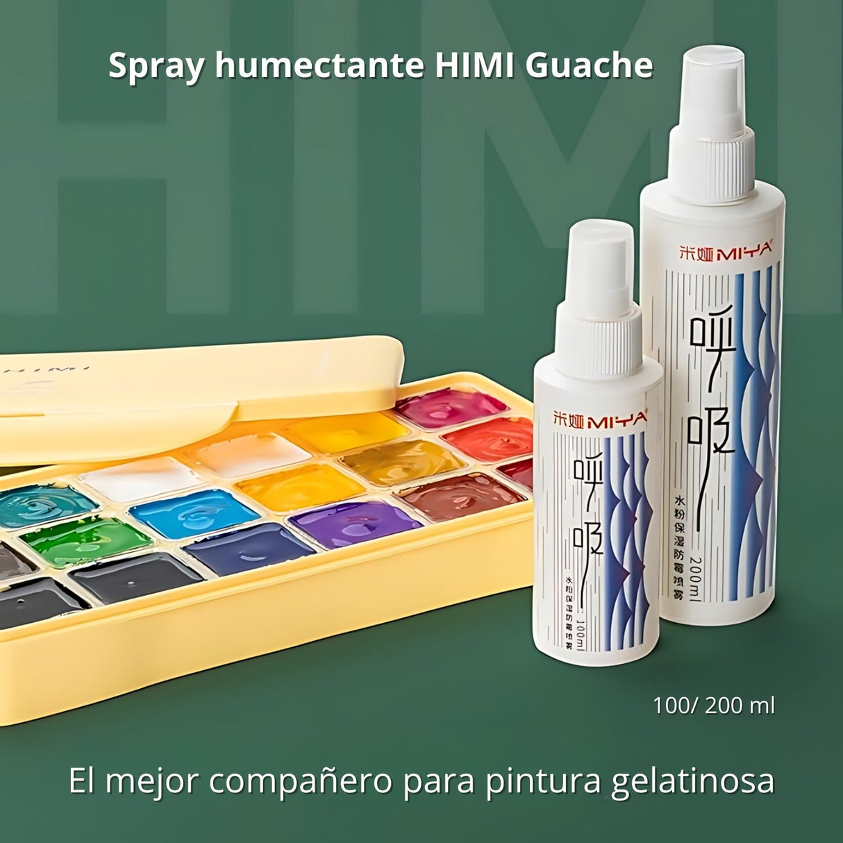 Himi - Spray Protector Antihongos e Hidratador Para Gouache y Acrílicos