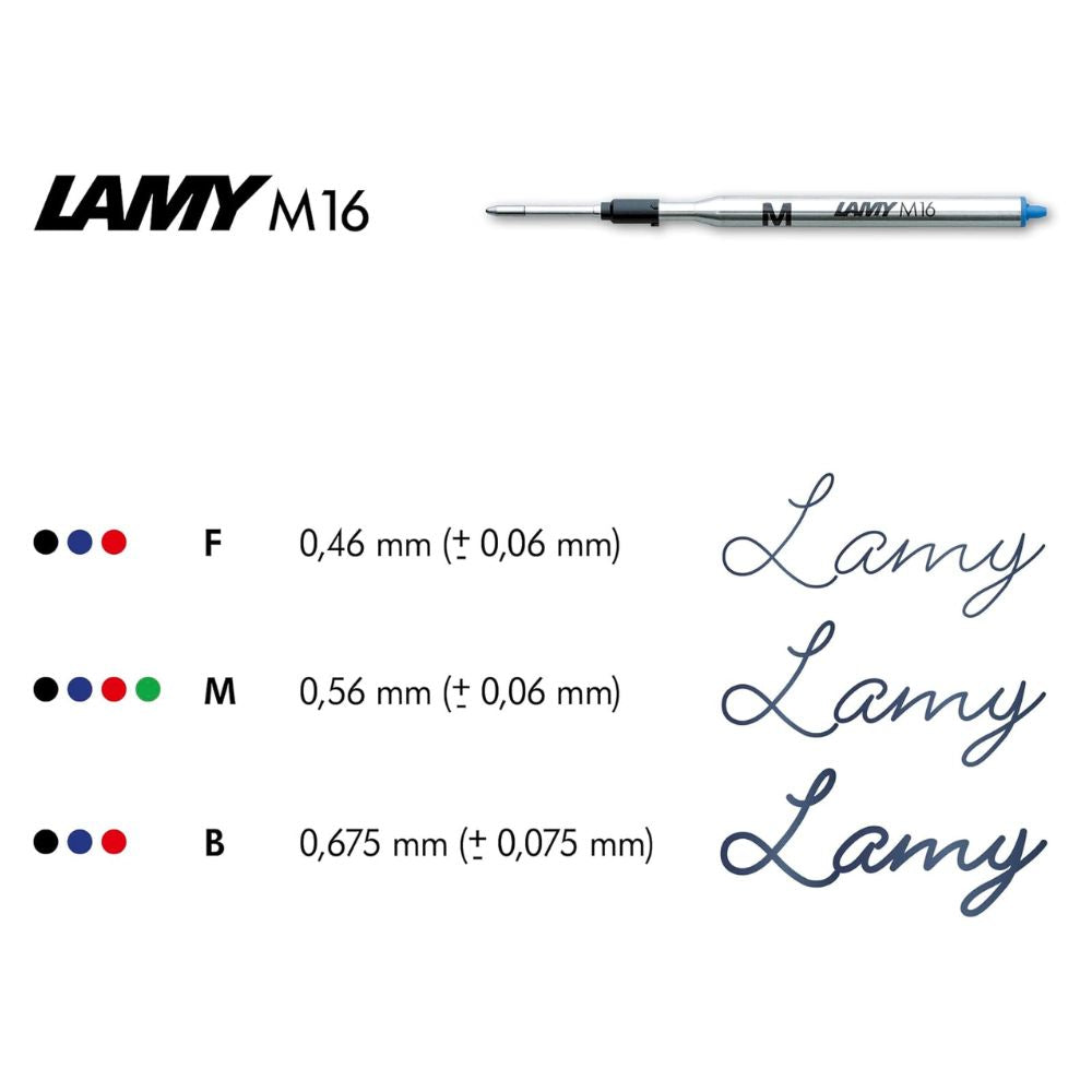 Lamy - Bolígrafo Logo Plus 206 Cepillado