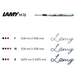 Lamy - Bolígrafo Logo Plus 206 Cepillado
