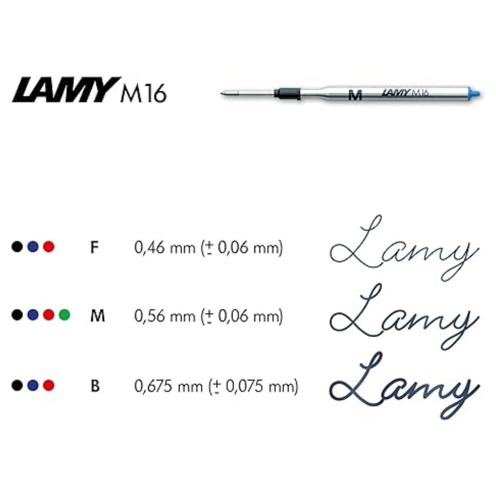 Lamy - Repuesto de Bolígrafo M16 Punta Fina