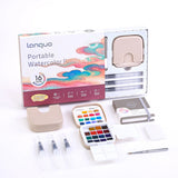 Languo - Kit Acuarelas Libreta y Pinceles Chinese Colors