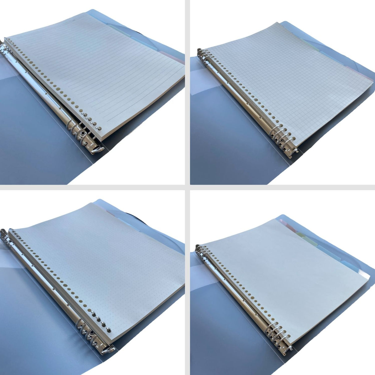 Languo - Libreta Anillada Tipo Binder A4 con Sistema Refill