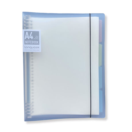 Languo - Libreta Anillada Tipo Binder A4 con Sistema Refill