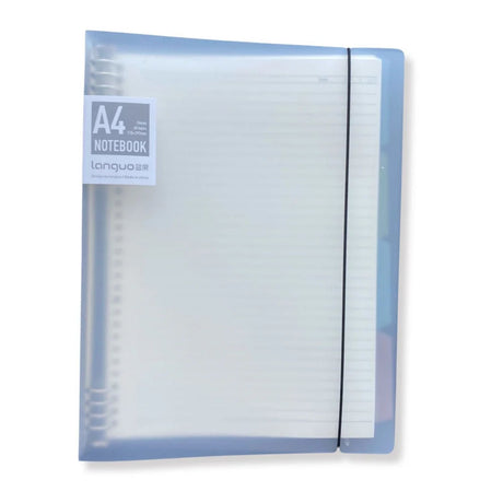 Languo - Libreta Anillada Tipo Binder A4 con Sistema Refill