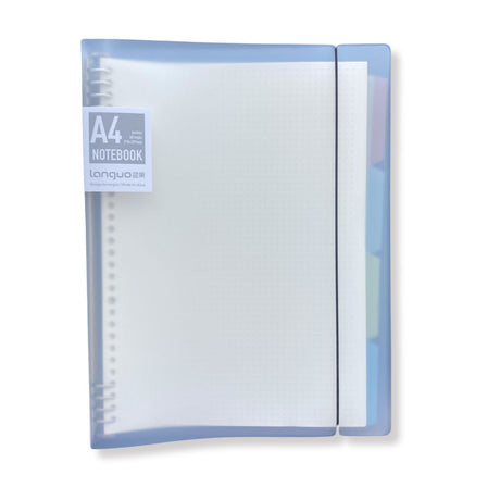Languo - Libreta Anillada Tipo Binder A4 con Sistema Refill