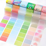 Languo - Pack 105 Notas Adhesivas Creative Transparent 70 x 50 mm