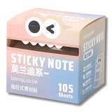 Languo - Pack 105 Notas Adhesivas Creative Transparent 70 x 50 mm