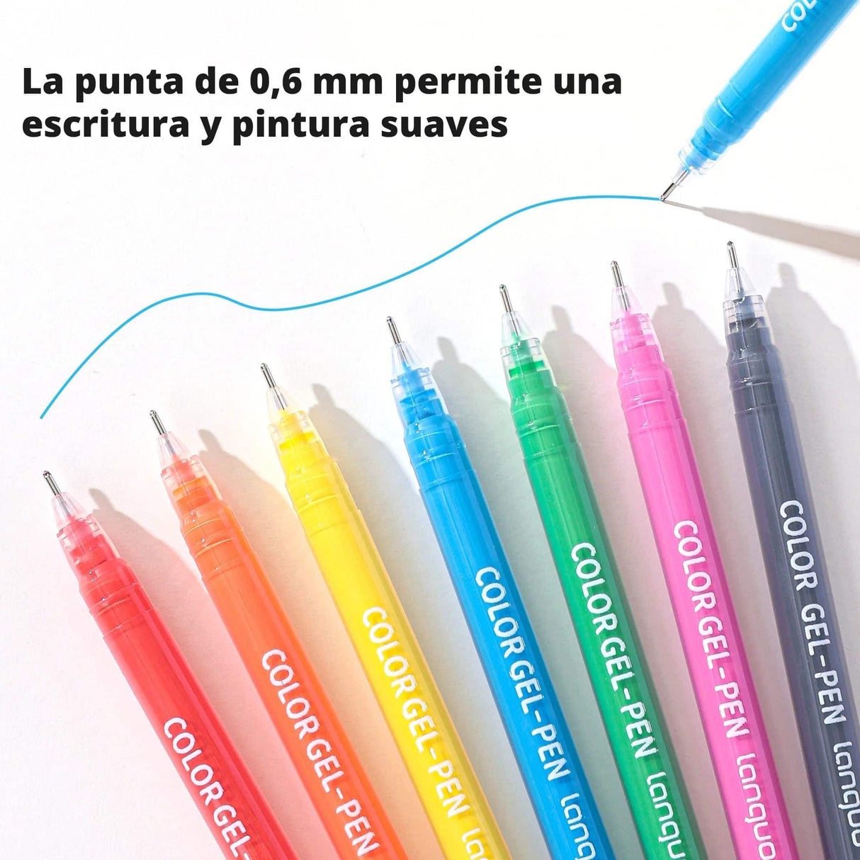 Languo - Set 45 Lápices Gel Color Painting