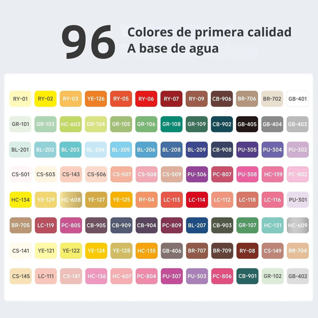 Languo - Set 96 Marcadores Acrílicos Punta Pincel