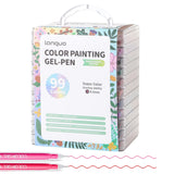 Languo - Set 99 Lápices Gel Color Painting