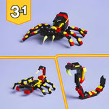 Lego Creator - Juego de Bloques Fauna Salvaje: Araña Misteriosa