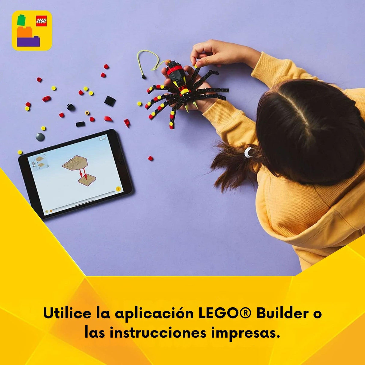 Lego Creator - Juego de Bloques Fauna Salvaje: Araña Misteriosa