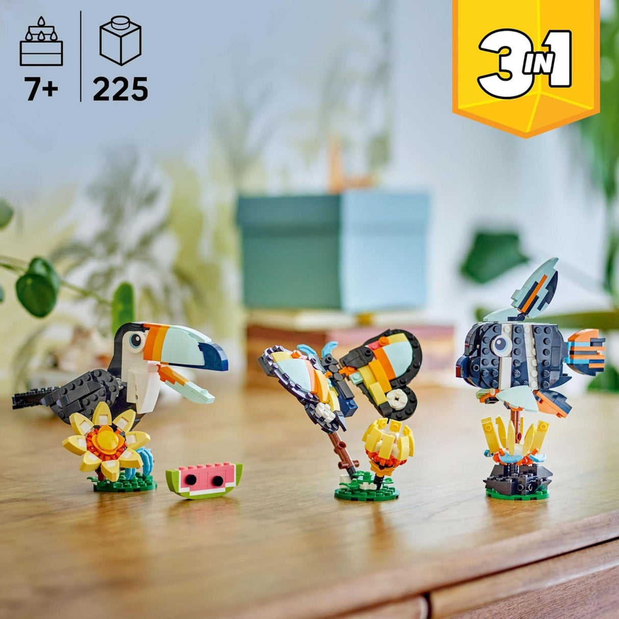 Lego Creator - Juego de Bloques Fauna Salvaje: Tucán Tropical