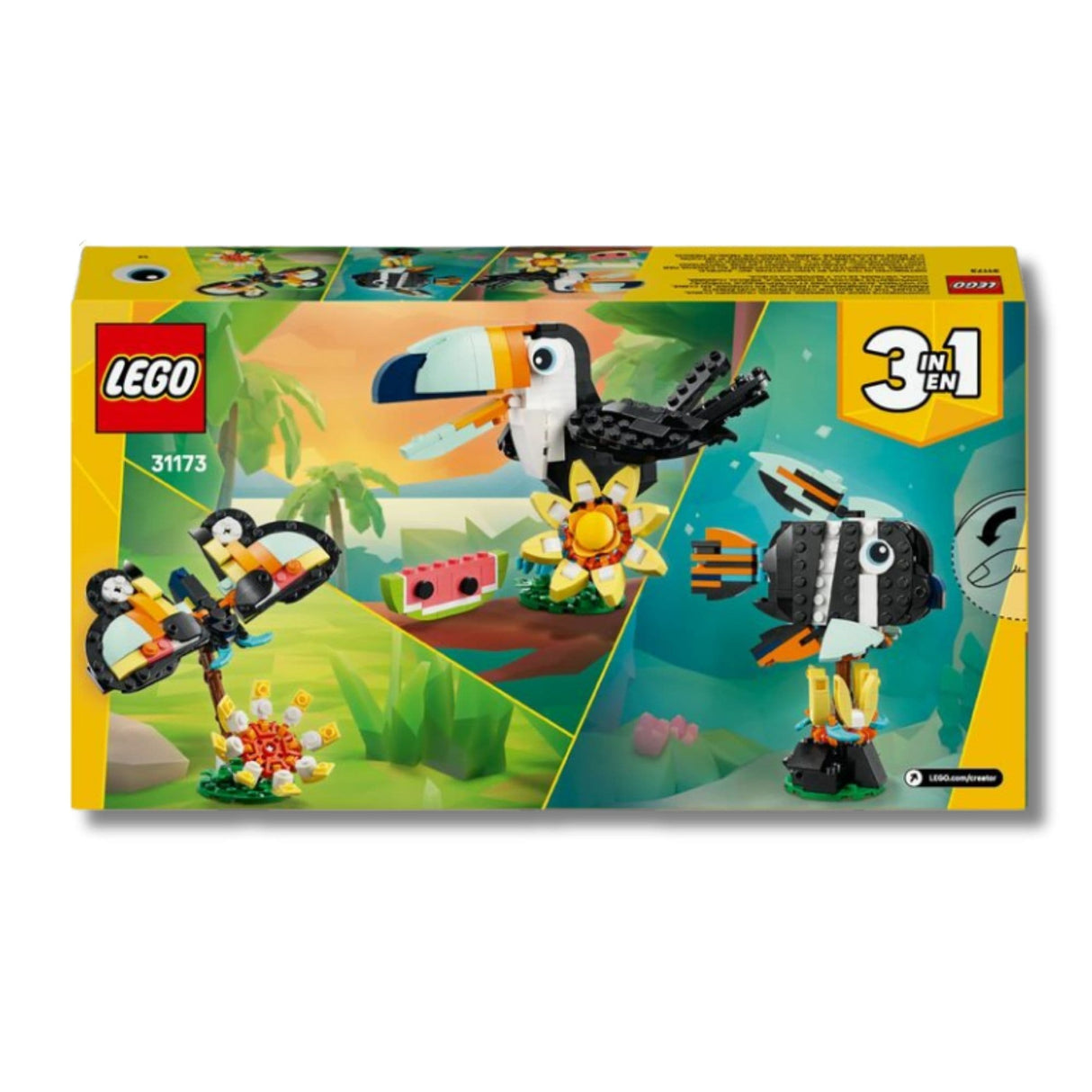 Lego Creator - Juego de Bloques Fauna Salvaje: Tucán Tropical