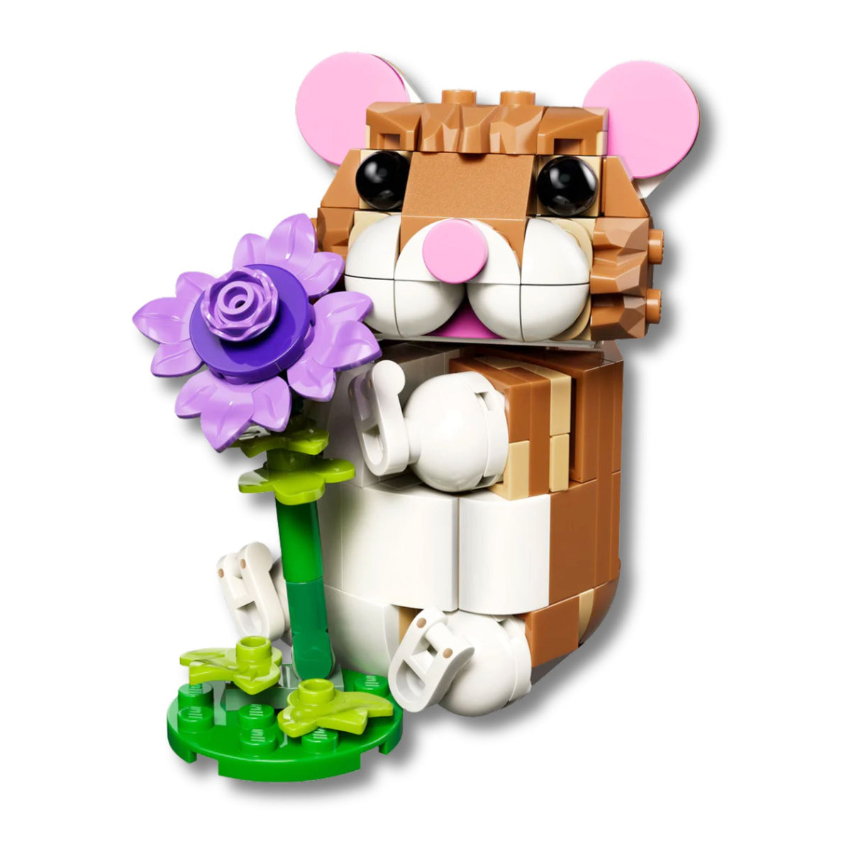 Lego Creator - Juego de Bloques Lindo Hámster con Flor