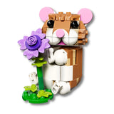 Lego Creator - Juego de Bloques Lindo Hámster con Flor