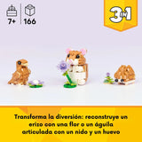 Lego Creator - Juego de Bloques Lindo Hámster con Flor