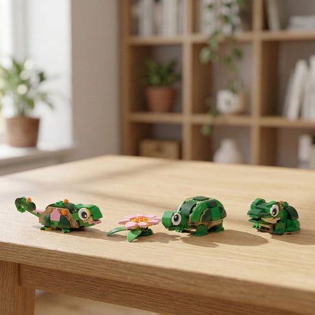 Lego Creator - Juego de Bloques Tortuga con Flor de Nenúfar