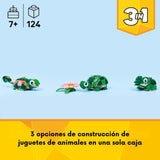 Lego Creator - Juego de Bloques Tortuga con Flor de Nenúfar