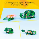 Lego Creator - Juego de Bloques Tortuga con Flor de Nenúfar