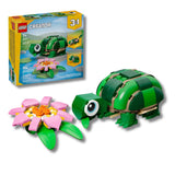 Lego Creator - Juego de Bloques Tortuga con Flor de Nenúfar