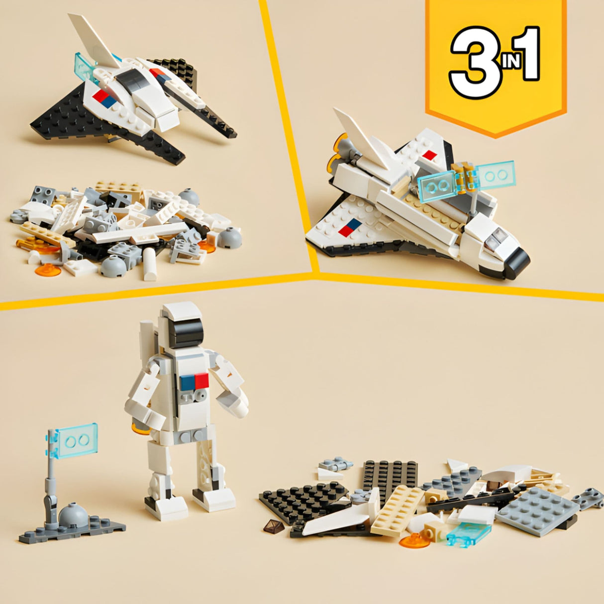Lego Creator - Juego de Bloques Transbordador Espacial