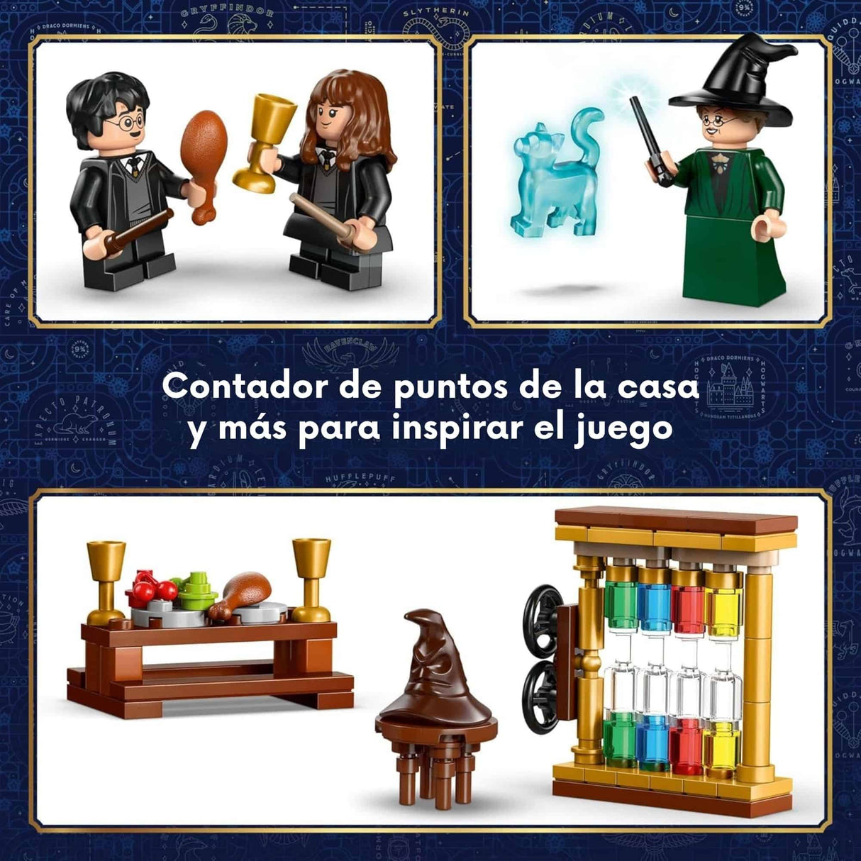 Lego Harry Potter - Juego de Bloques Castillo de Hogwarts: Ceremonia del Sombrero Seleccionador