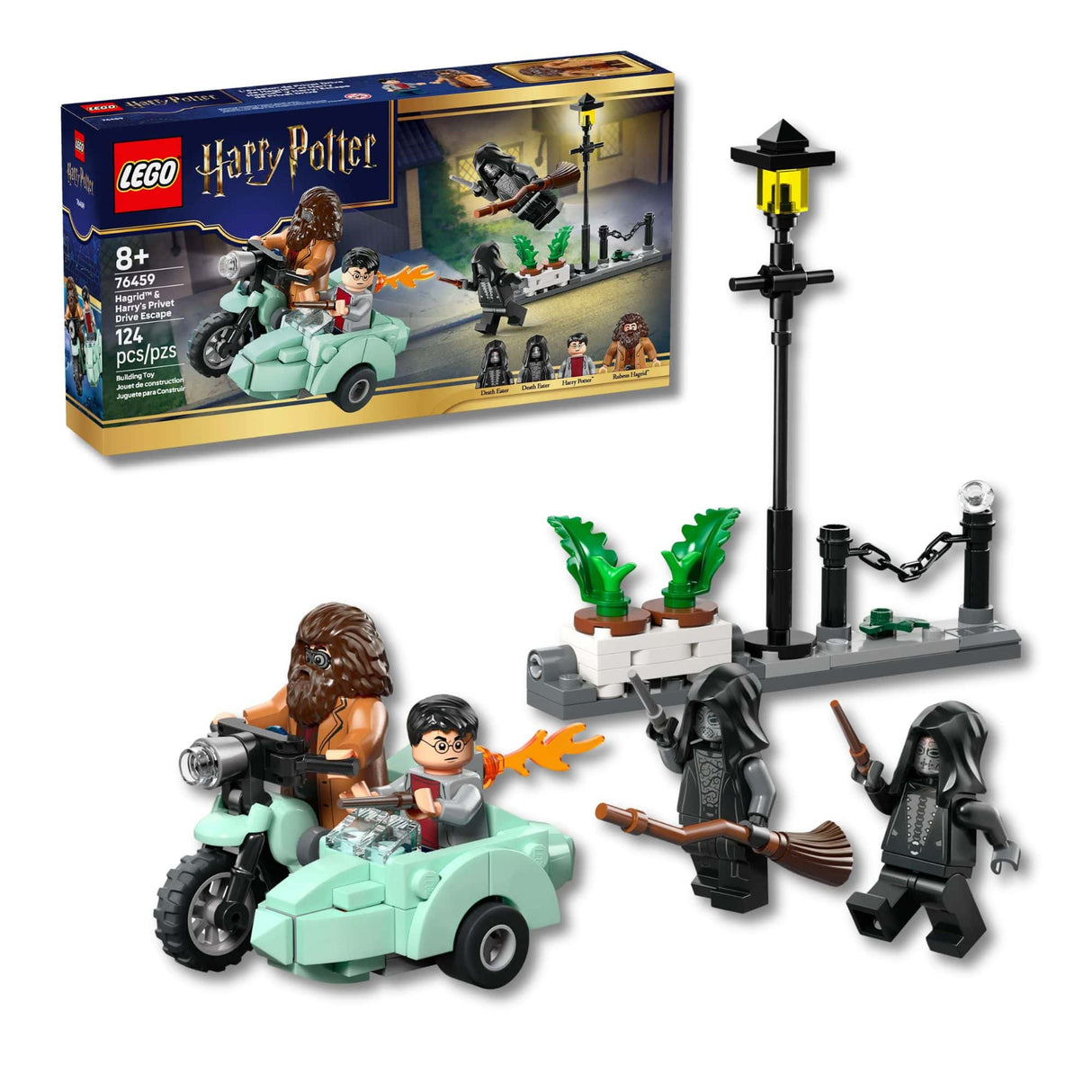 Lego Harry Potter - Juego de Bloques Hagrid y Harry: Escape de Privet Drive