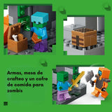 Lego Minecraft - Juego de Bloques El Calabozo de Zombies