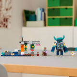 Lego Minecraft - Juego de Bloques El Encuentro con el Guardia