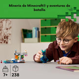 Lego Minecraft - Juego de Bloques El Encuentro con el Guardia