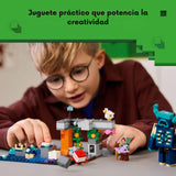 Lego Minecraft - Juego de Bloques El Encuentro con el Guardia