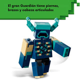 Lego Minecraft - Juego de Bloques El Encuentro con el Guardia