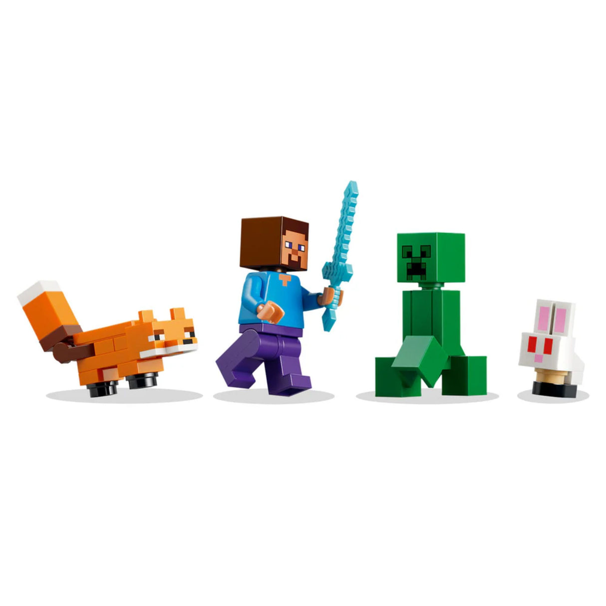 Lego Minecraft - Juego de Bloques La Aventura de Steve en la Taiga