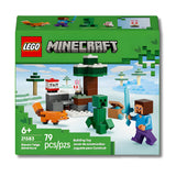 Lego Minecraft - Juego de Bloques La Aventura de Steve en la Taiga