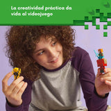 Lego Minecraft - Juego de Bloques La Batalla de Lava del Inframundo