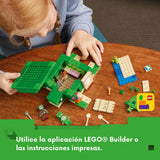 Lego Minecraft - Juego de Bloques La Casa-Tortuga de la Playa