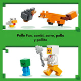 Lego Minecraft - Juego de Bloques La Granja de Gallinas