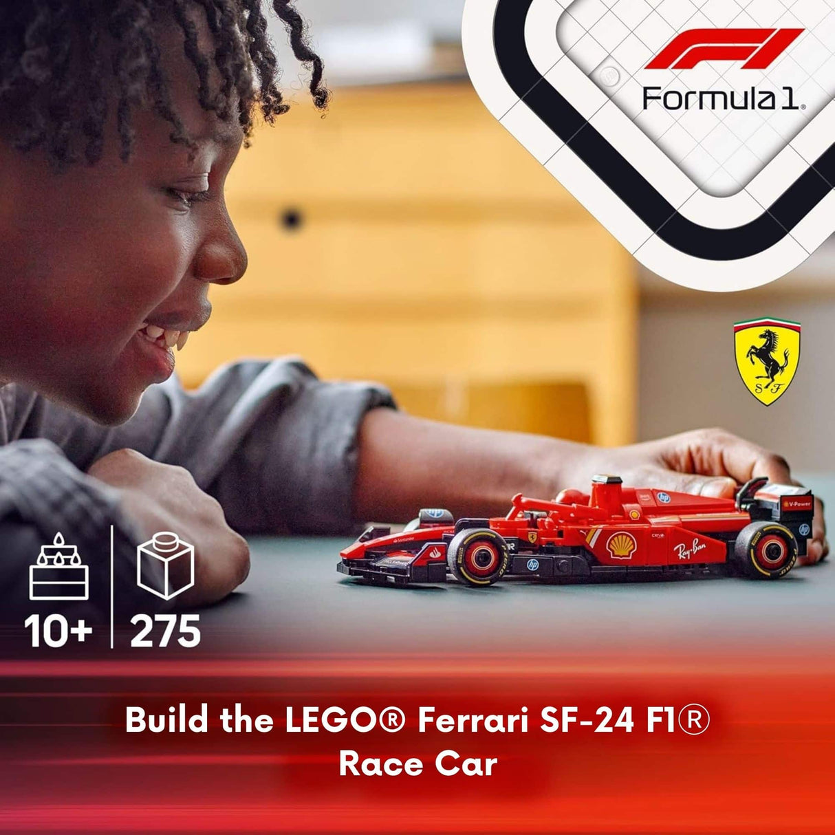 Lego Speed Champions F1 - Juego de Bloques Auto de Carreras Ferrari Sf-24 F1®