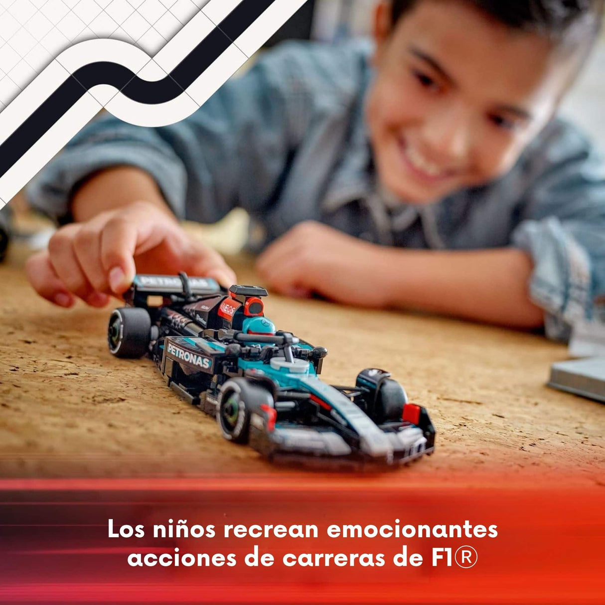 Lego Speed Champions F1 - Juego de Bloques Auto de Carreras Mercedes-Amg F1® W15