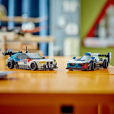 Lego Speed Champions - Juego de Bloques Autos De Carreras Bmw M4 Gt3 y Bmw M Hybrid V8