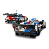 Lego Speed Champions - Juego de Bloques Autos De Carreras Bmw M4 Gt3 y Bmw M Hybrid V8