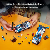 Lego Speed Champions - Juego de Bloques Autos De Carreras Bmw M4 Gt3 y Bmw M Hybrid V8