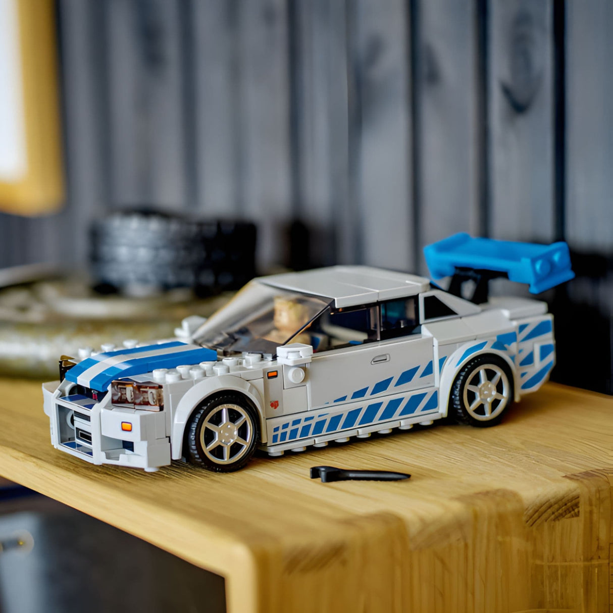 Lego Speed Champions - Juego de Bloques Nissan Skyline Gt-R (R34) de Más Rápido, Más Furioso