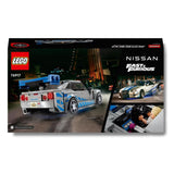 Lego Speed Champions - Juego de Bloques Nissan Skyline Gt-R (R34) de Más Rápido, Más Furioso