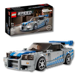 Lego Speed Champions - Juego de Bloques Nissan Skyline Gt-R (R34) de Más Rápido, Más Furioso
