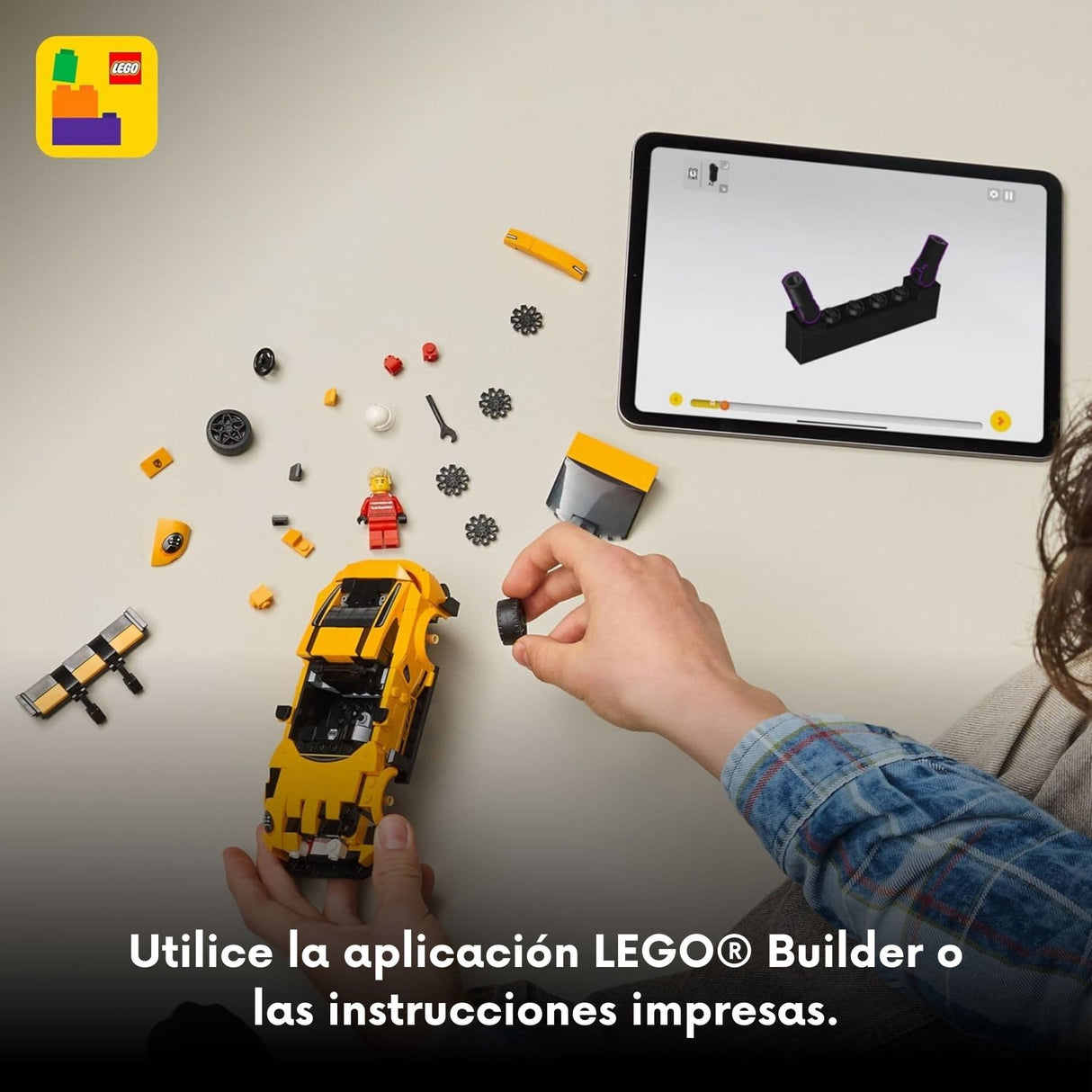 Lego Speed Champions - Juego de Bloques Superdeportivo Porsche 911 Gt3 Rs