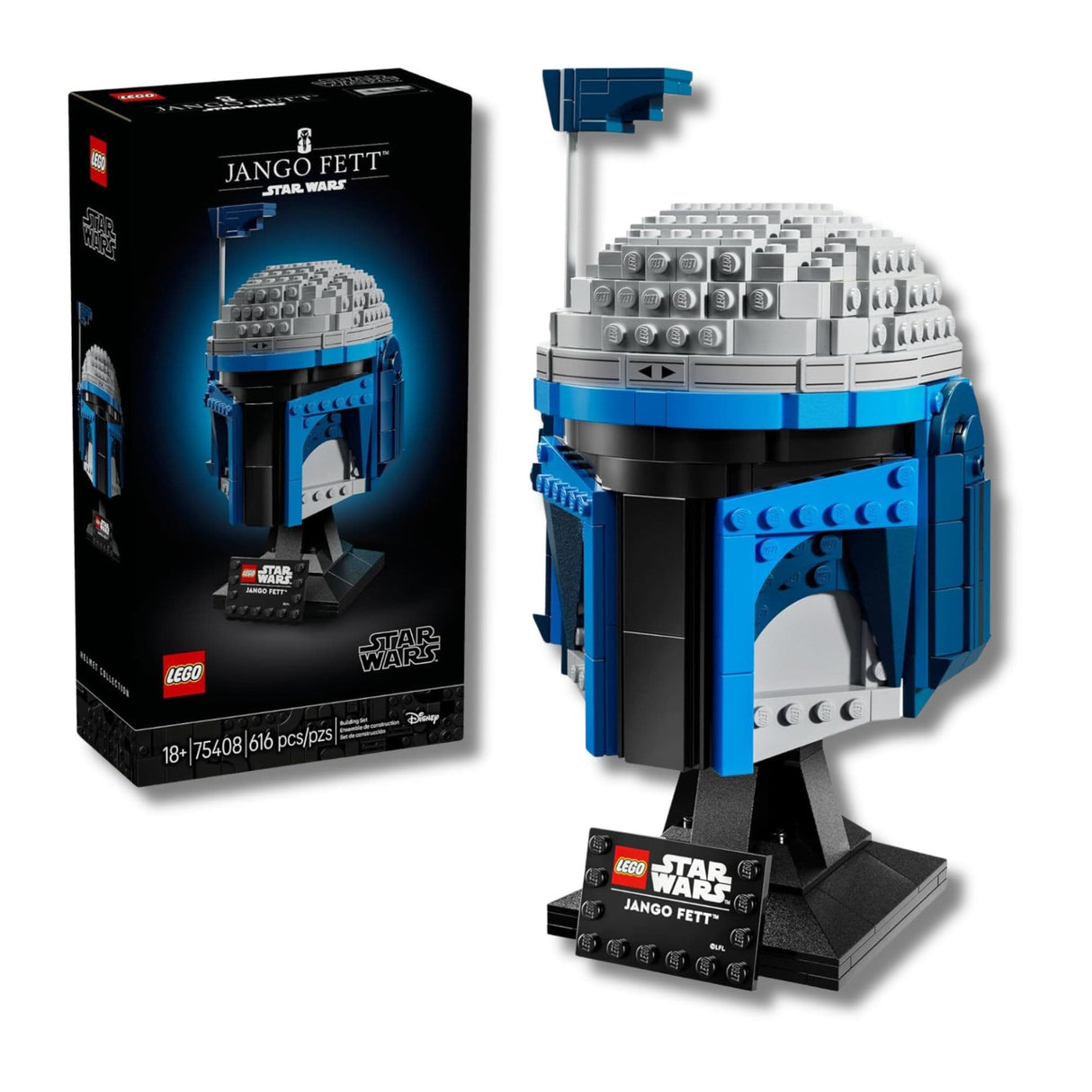 Lego Star Wars - Juego de Bloques Casco de Jango Fett